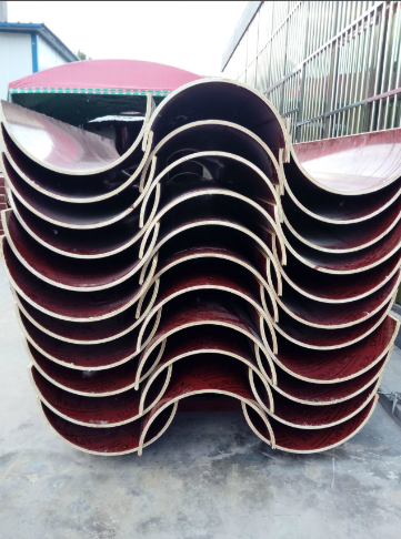河源市异形木模板建筑圆模板 - 厂家